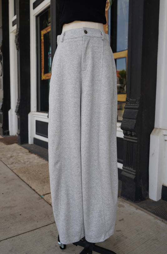 Jenna Sweatpant Barrel Trousers