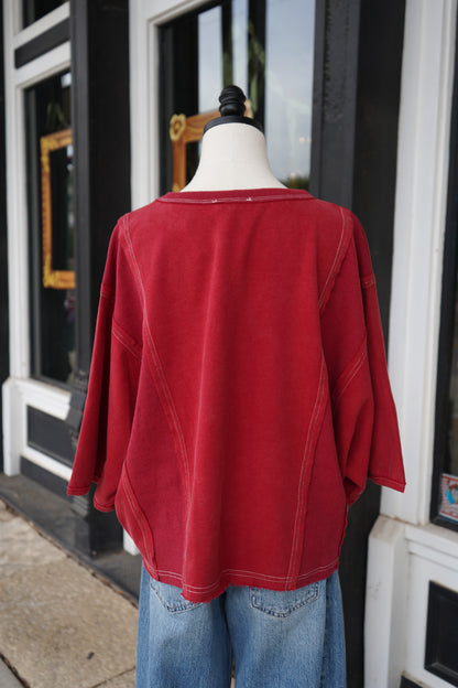 Touch Down Oversized Tee