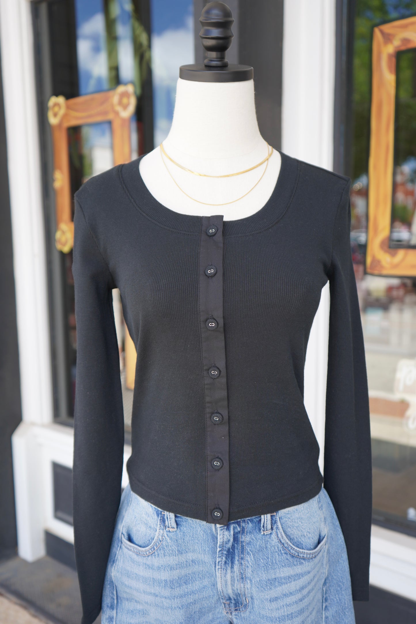 Dani Ribbed Cardi
