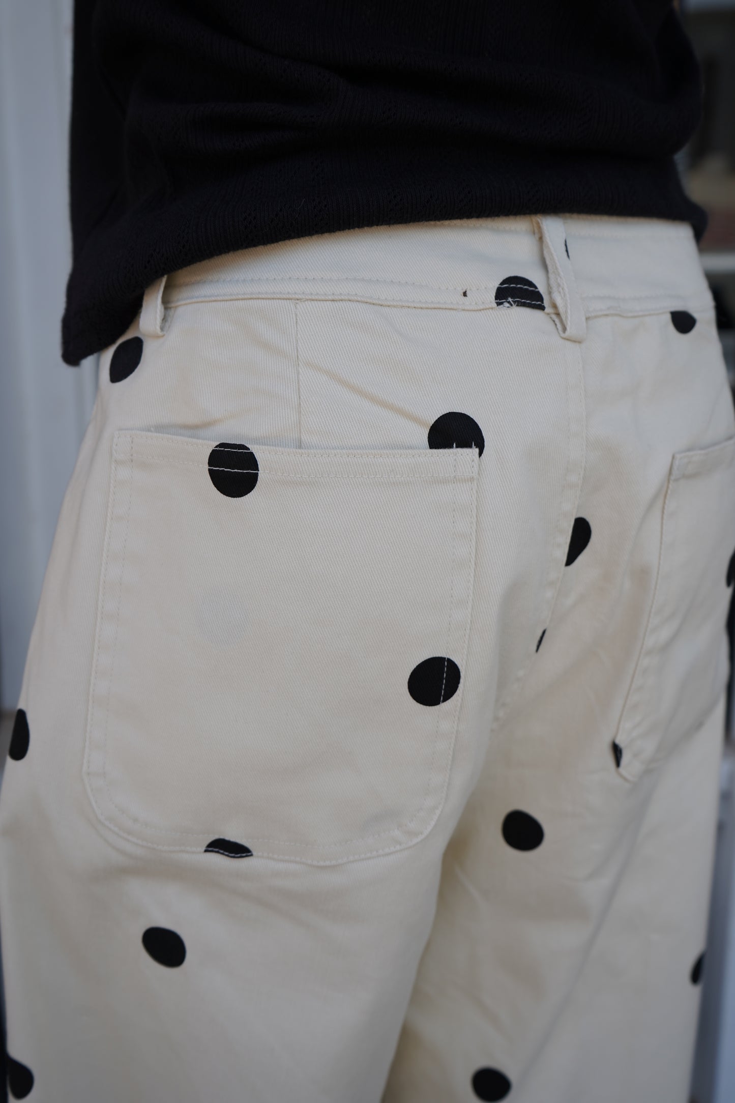 Stacie Polka Dot Jeans