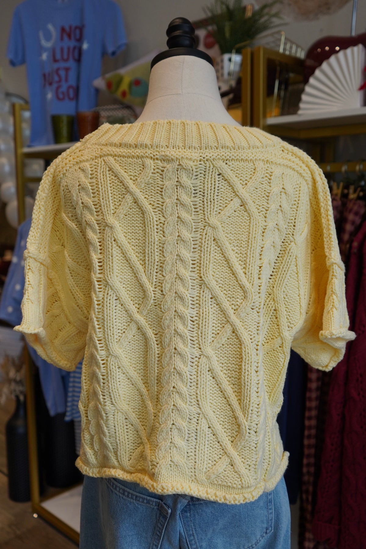 Bonnie Short Sleeve Sweater