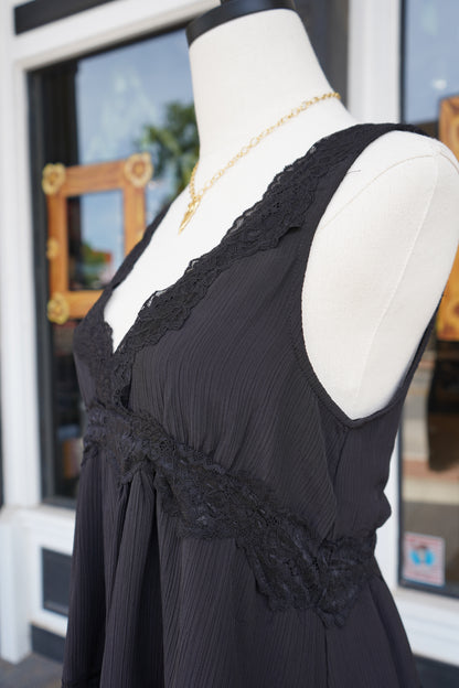 Naomi Lace Detail Mini Dress