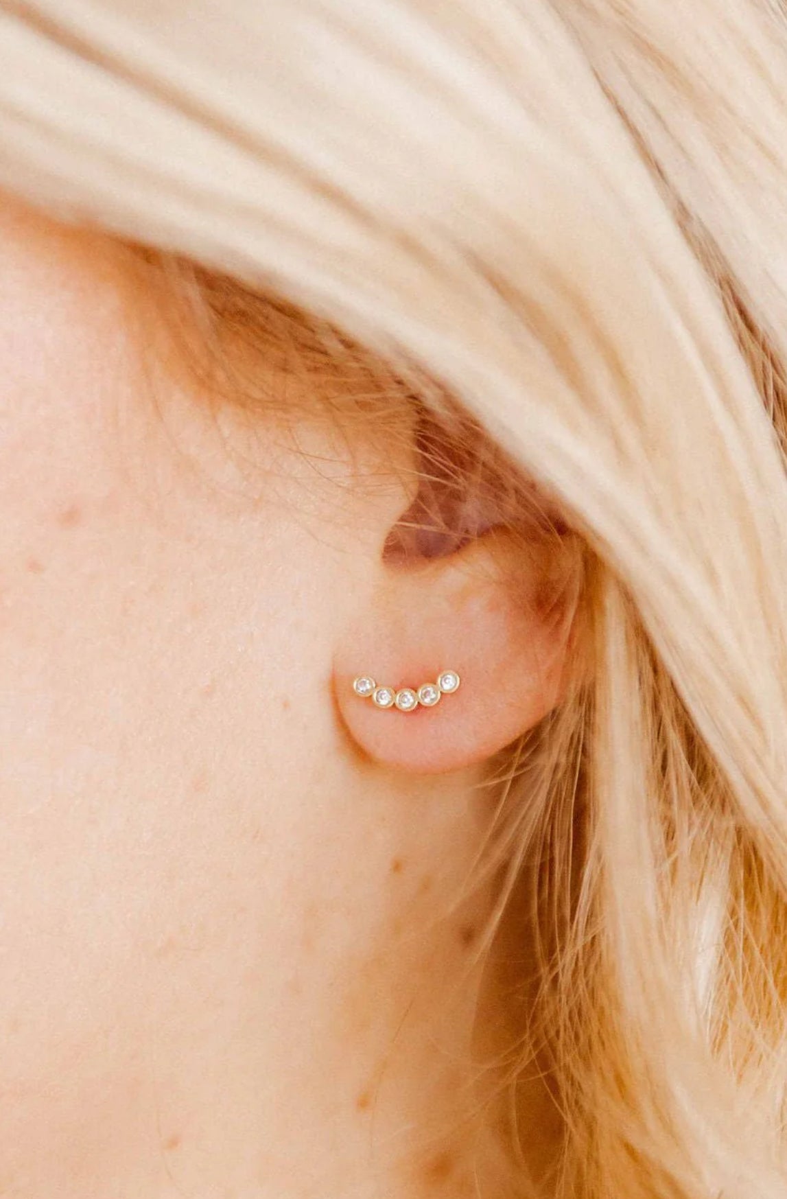 Linny Flatback Nap Studs | BEST SELLER