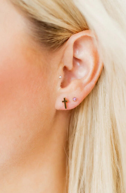 Linny Flatback Nap Studs | BEST SELLER