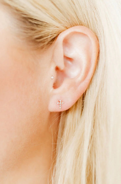 Linny Flatback Nap Studs | BEST SELLER