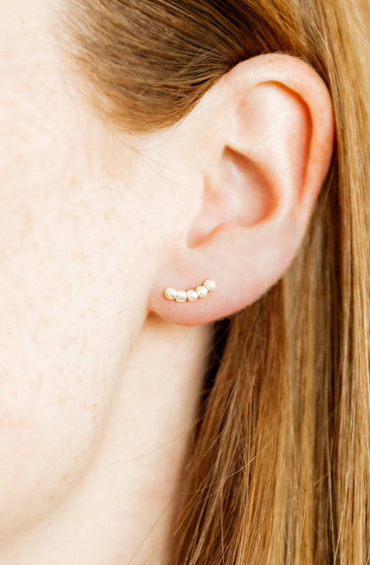 Linny Flatback Nap Studs | BEST SELLER