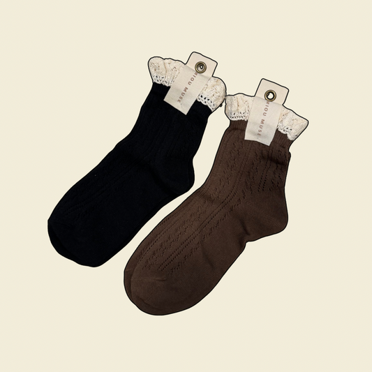 Jenna Lace Socks