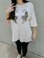 Roaring Tigers Oversize Graphic Tee