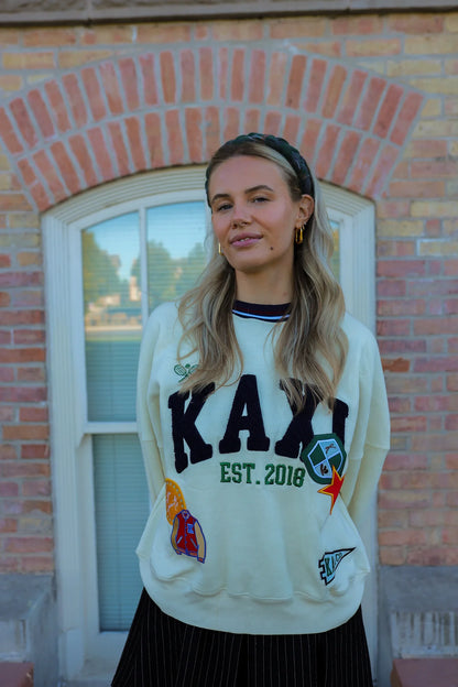 University Patch Crewneck | KAXI
