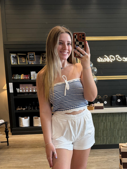 Jolie Crochet Tube Top