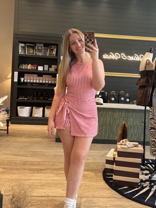 Marlee Gingham Dress
