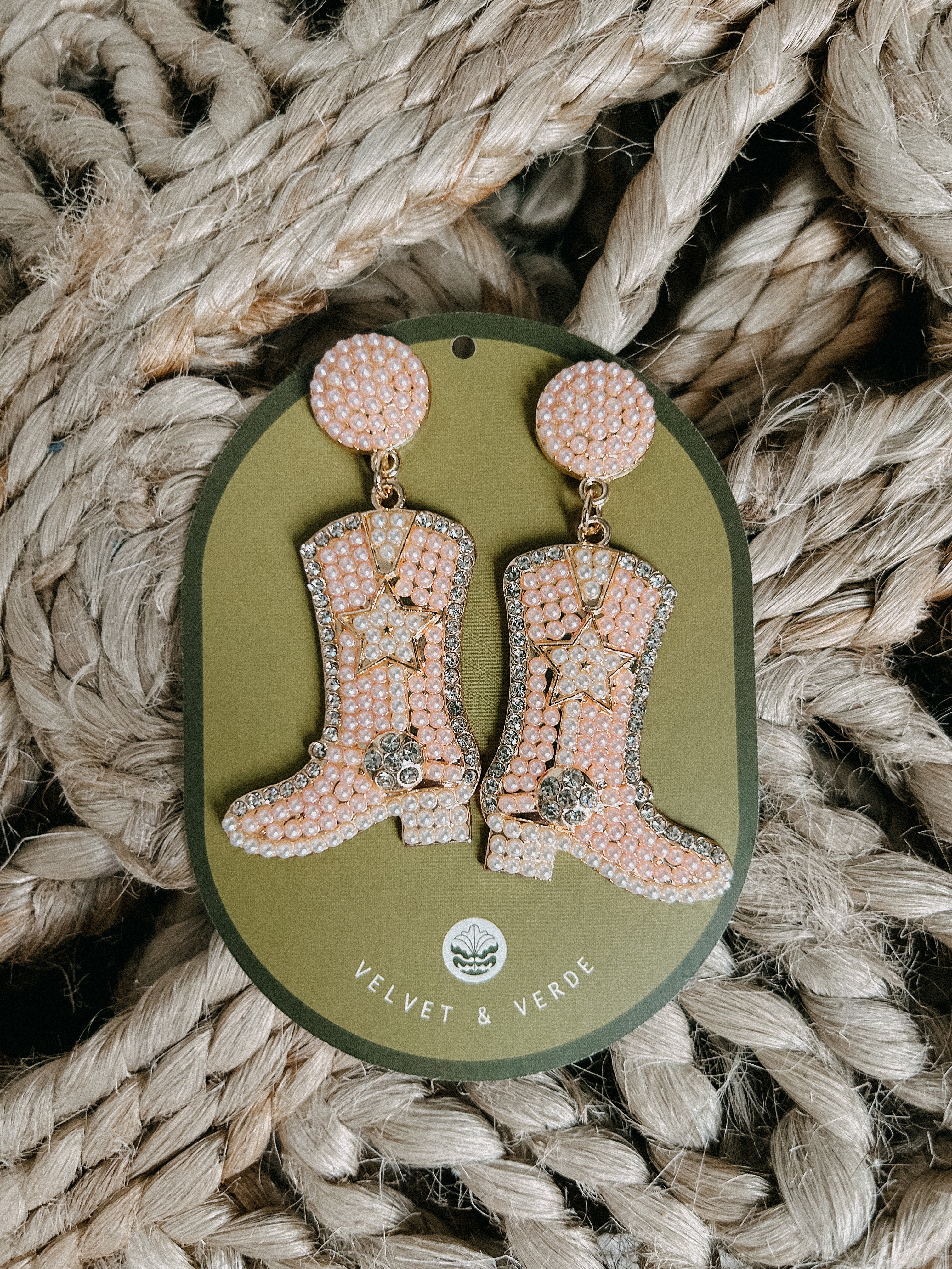 Rhinestone Cowgirl Earrings