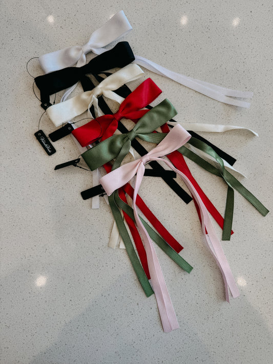 Lola Satin Hair Bow