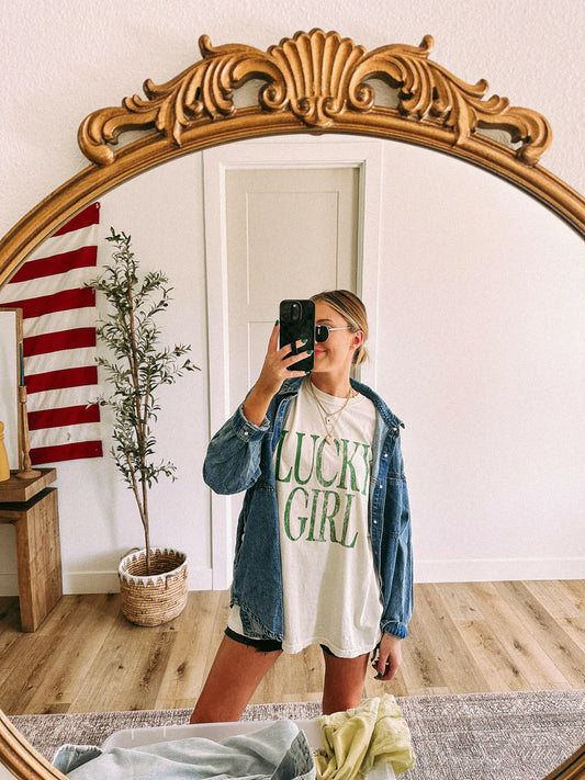 Lucky Girl Tee | ETTA & EAST