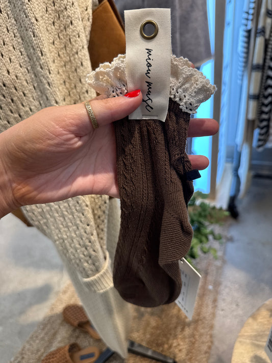 Jenna Lace Socks