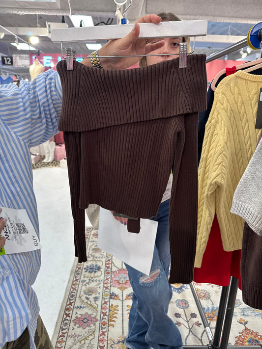 Autumn Off Shoulder Sweater