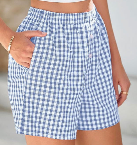 Julie Gingham Boxer Shorts