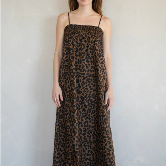Lana Leopard Maxi Dress