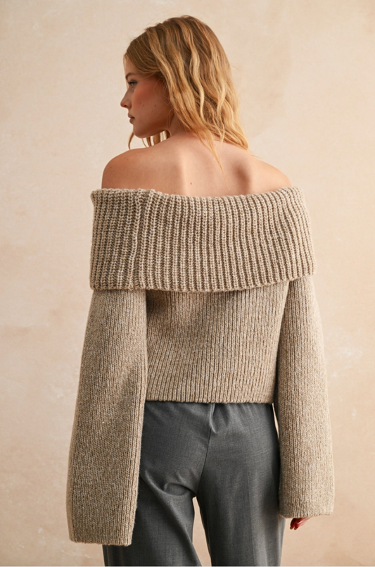 Diana Chunky Off Shoulder Sweater