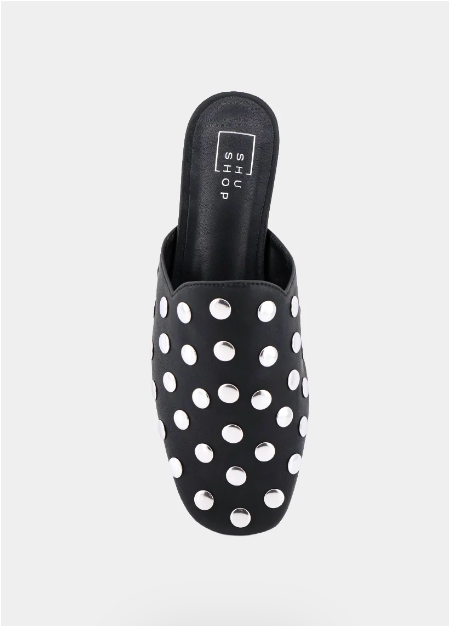 Kylie Studded Mules