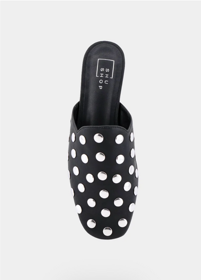 Kylie Studded Mules