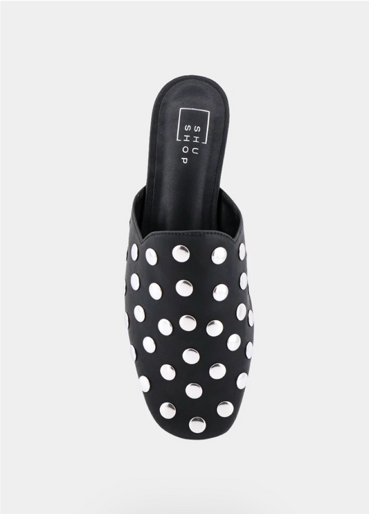 Kylie Studded Mules
