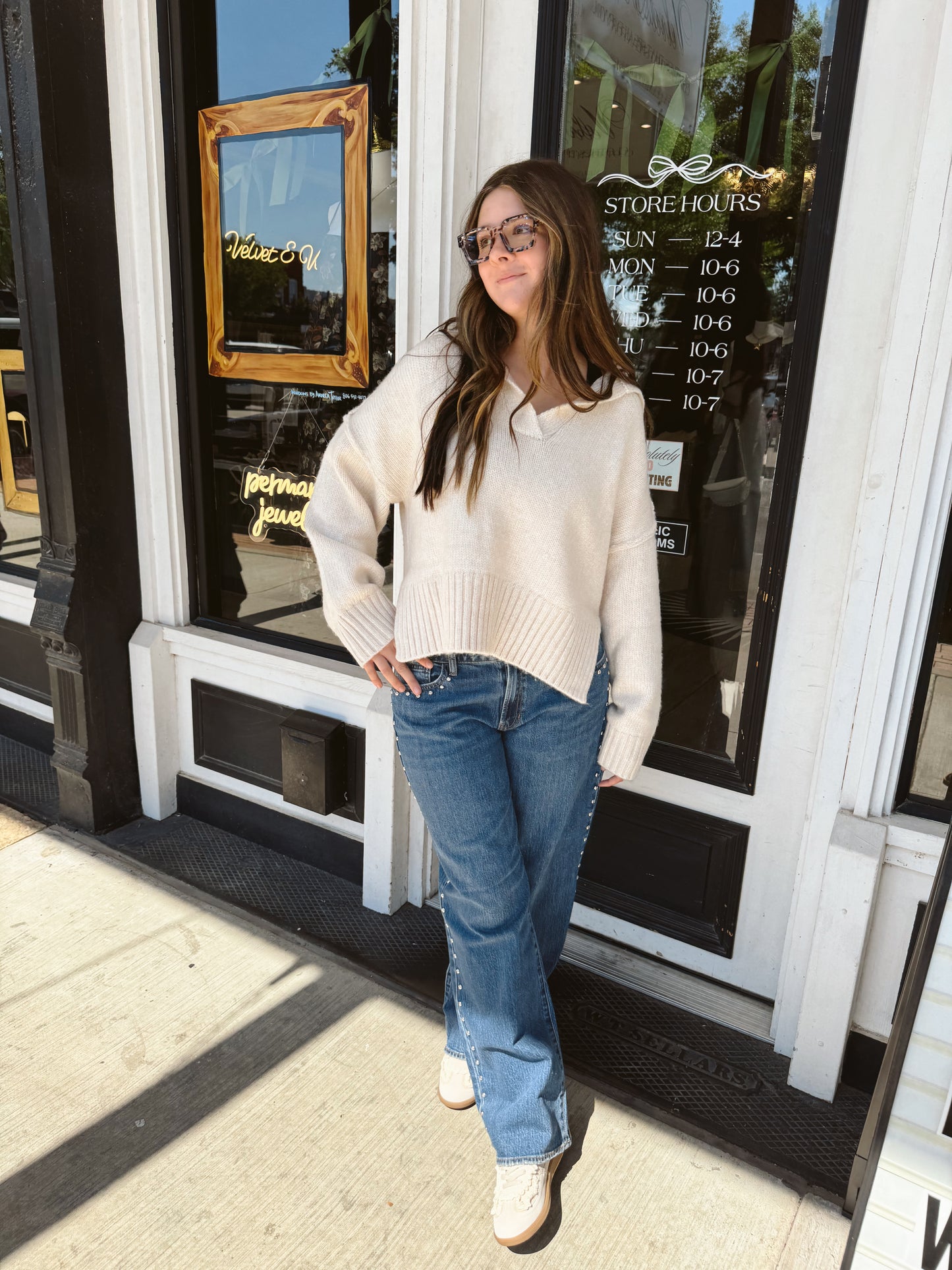 Ainsley Collared Sweater