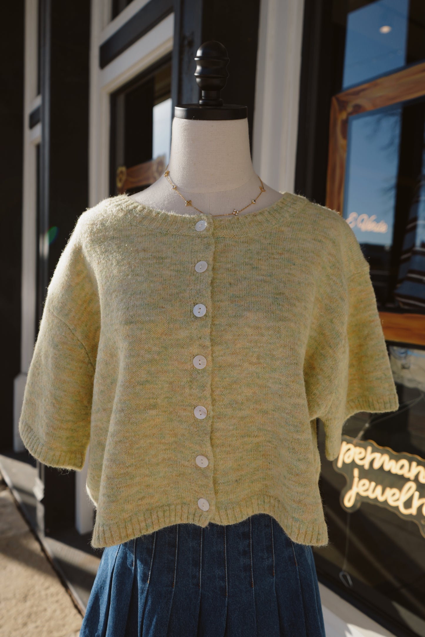 Peppa Short Sleeve Cardigan