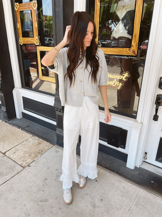 Lila Short Sleeve Cardigan