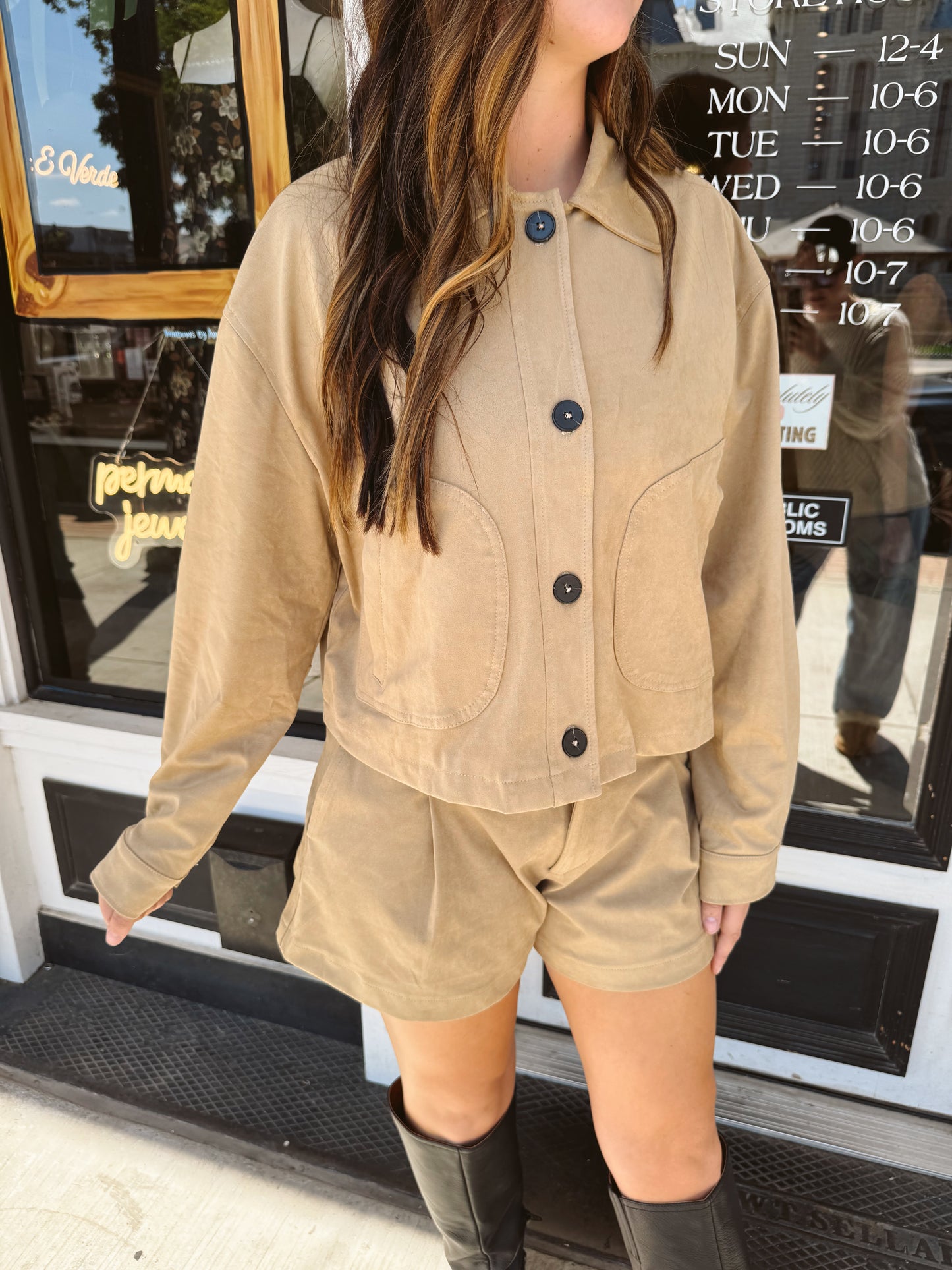 Daphne Suede Jacket