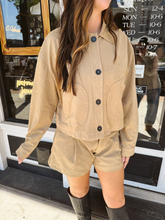 Daphne Suede Jacket