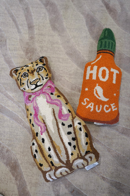 Chic Leopard Hook Pillow
