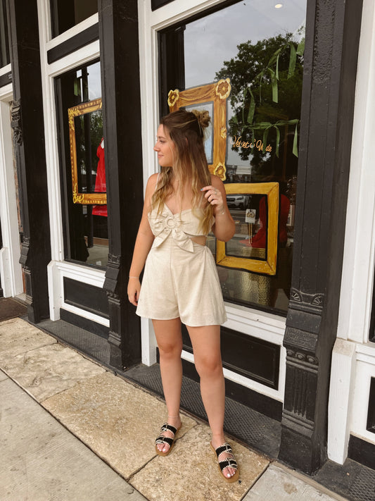 Callie Flower Romper