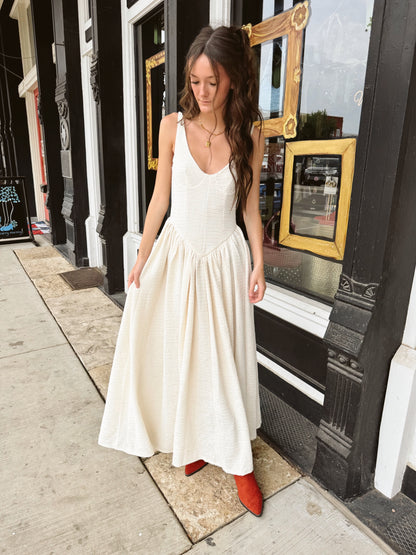 Elizabeth Corset Maxi Dress