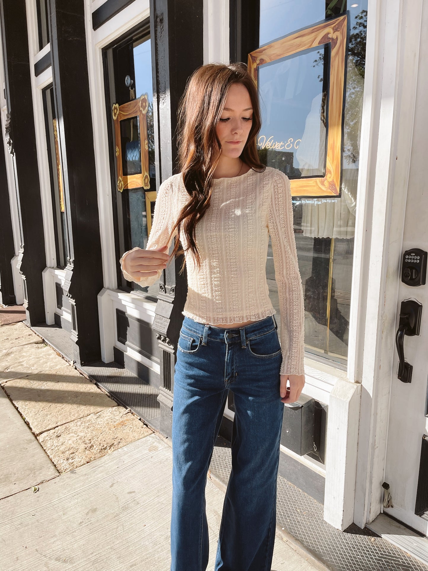 Mabel Lace Long Sleeve