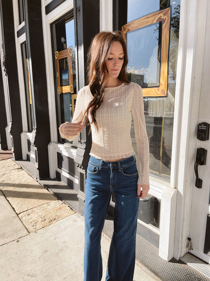 Mabel Lace Long Sleeve