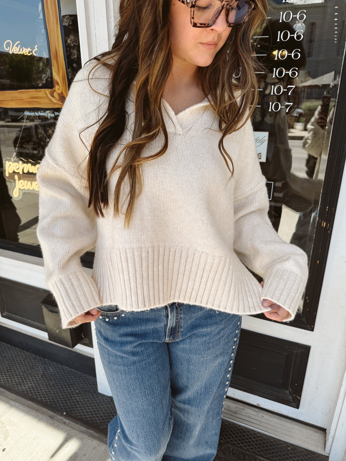 Ainsley Collared Sweater