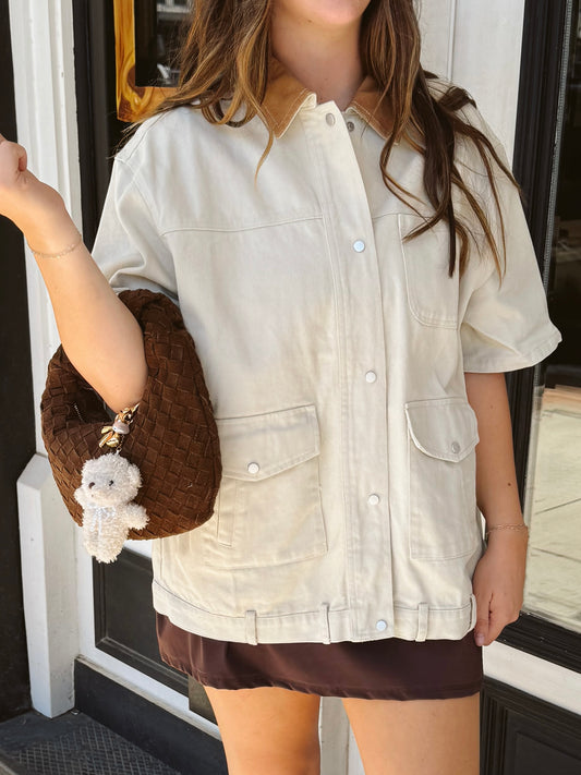 Anna Short Sleeve Chore Jacket