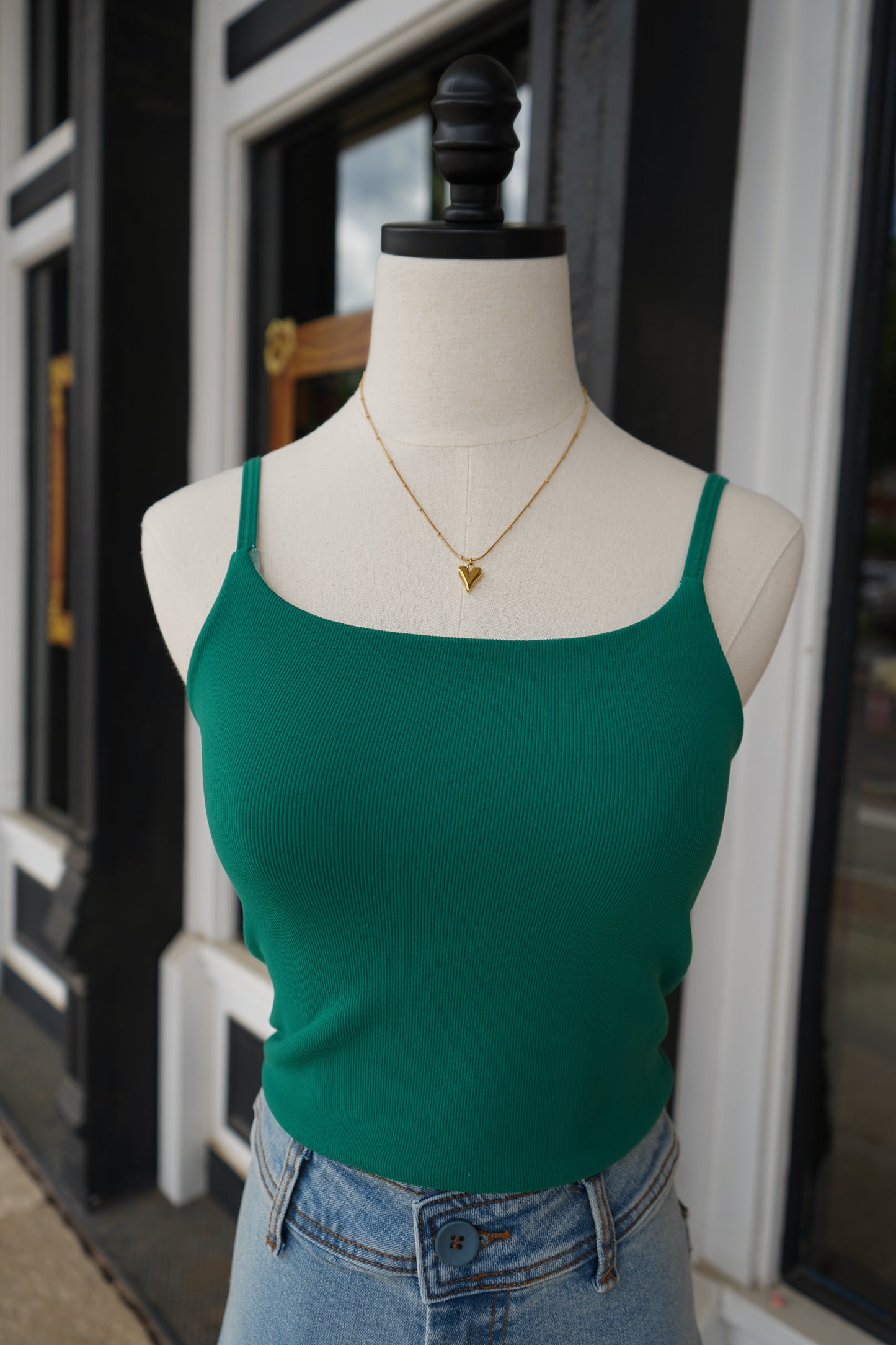 Kaylor Knit Striped Reversible Top