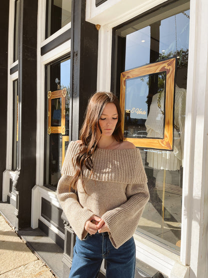 Diana Chunky Off Shoulder Sweater