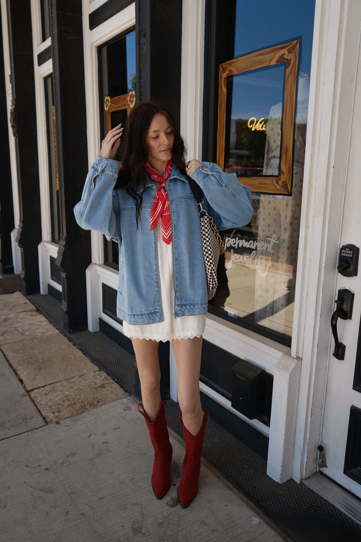 Quinn Oversized Denim Jacket