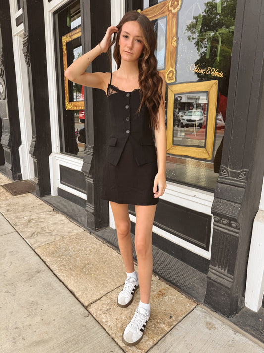 Hannah Lace Vest Top
