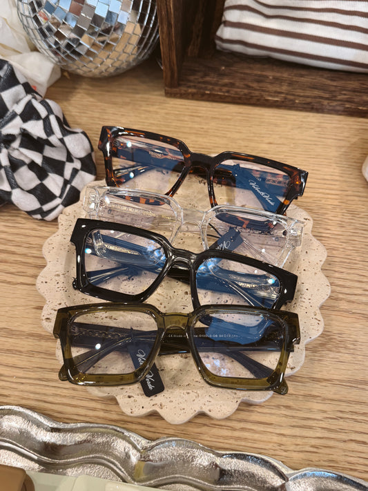 Hanna Chunky Blue Light Glasses