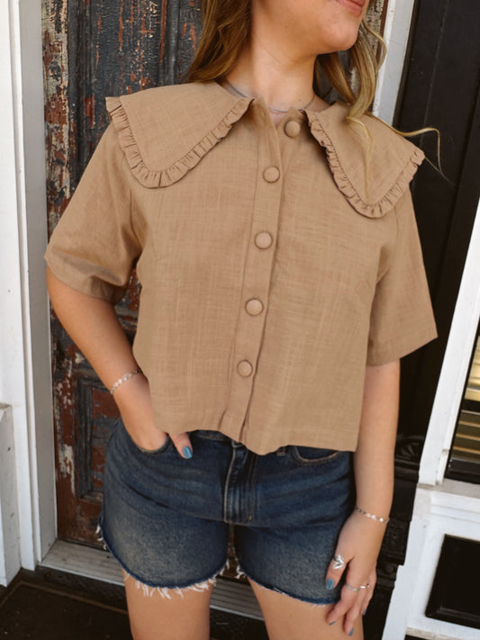 Brinley Collar Top
