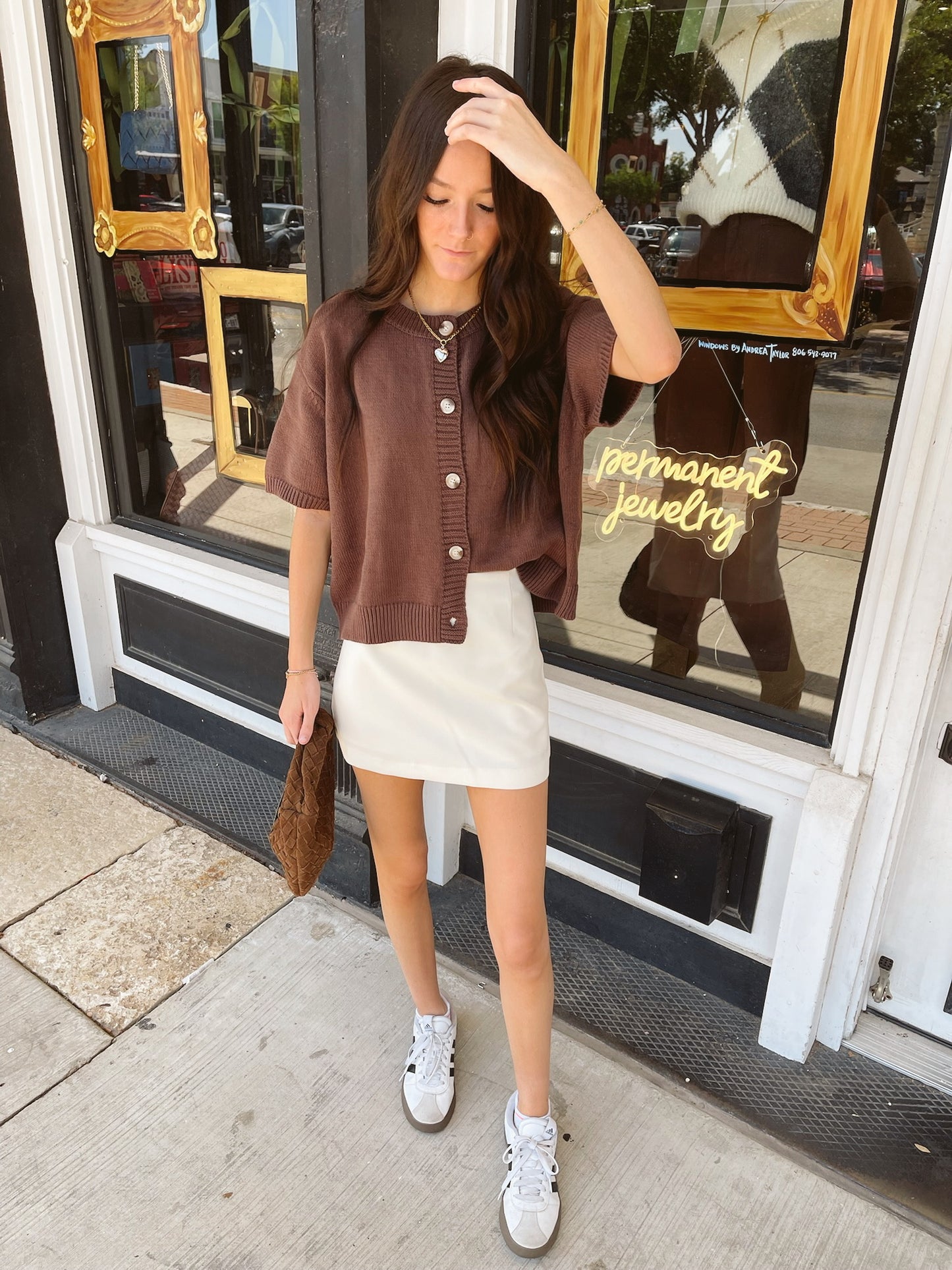 Lila Short Sleeve Cardigan