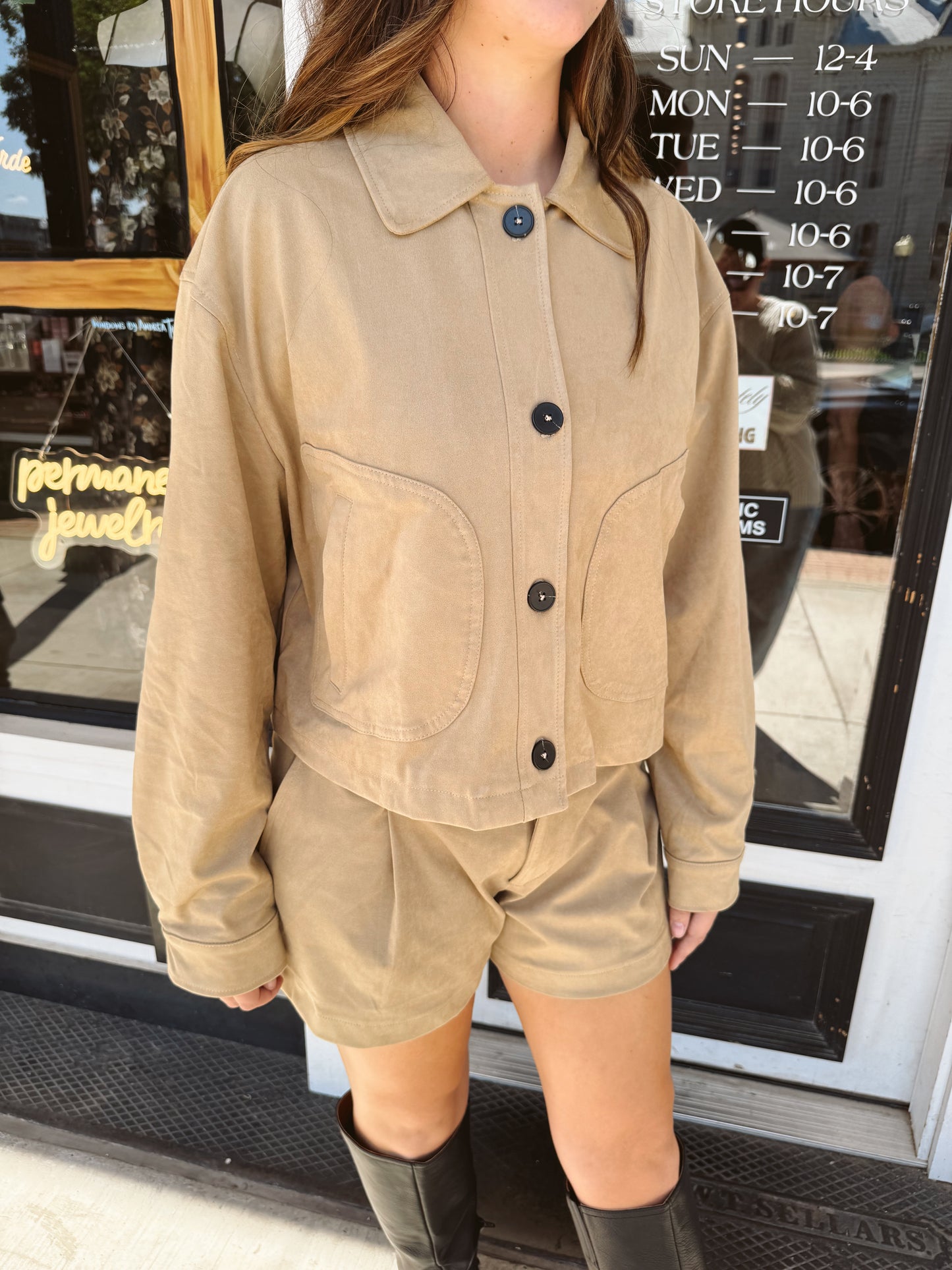 Daphne Suede Jacket