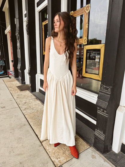 Elizabeth Corset Maxi Dress