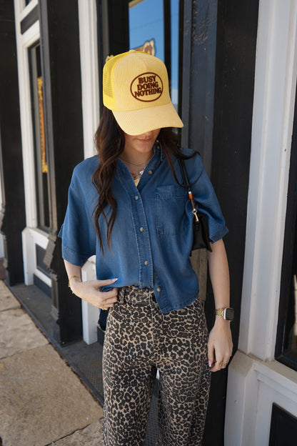 Kota Denim Button Up