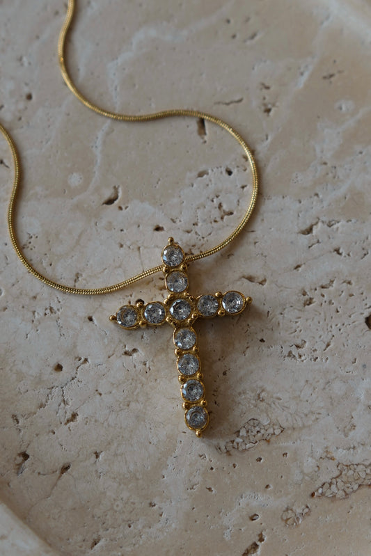 Faith Chunky Diamond Necklace