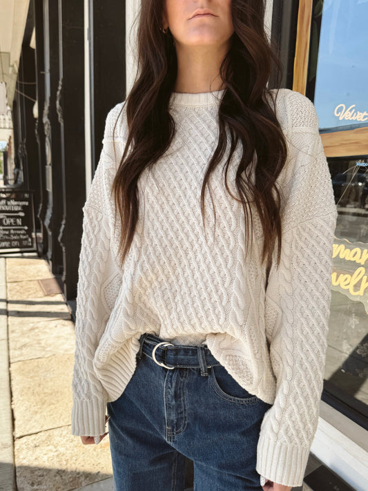 Rory Cable Knit Sweater